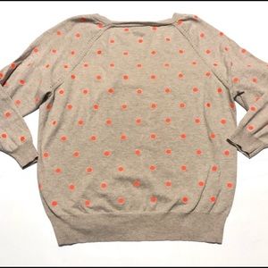 Madewell top, polka dots